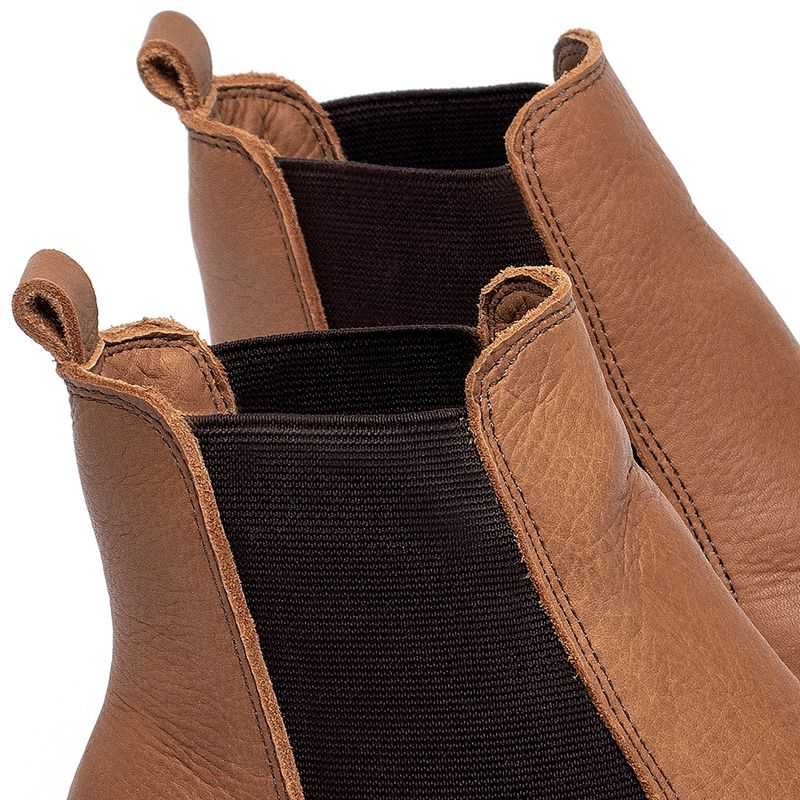 Laranja_Lima_Shoes_Sapatos_Femininos__-Bota---Cano-Curto-Salto-de-4-cm-em-Couro-Laranja---Codigo---153029_5