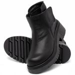 Laranja_Lima_Shoes_Sapatos_Femininos__-Bota---Cano-Curto-Salto-de-4-cm-em-Couro-Preto---Codigo---153055_2