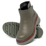 Laranja_Lima_Shoes_Sapatos_Femininos__-Bota---Cano-Curto-Salto-de-4-cm-em-Couro-Verde---Codigo---153055_2