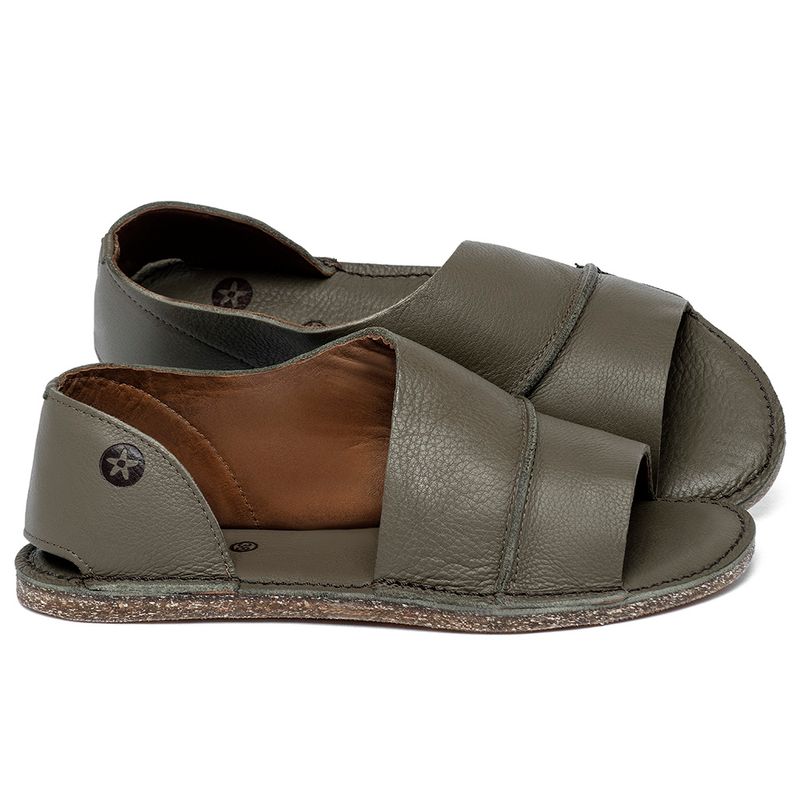 Laranja_Lima_Shoes_Sapatos_Femininos__-Sandalia-Rasteira---Flat-em-Couro-Musgo---Codigo---156022_1