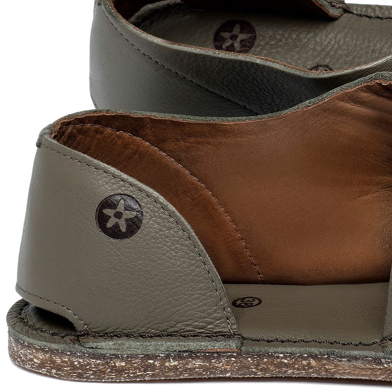 Laranja_Lima_Shoes_Sapatos_Femininos__-Sandalia-Rasteira---Flat-em-Couro-Musgo---Codigo---156022_5