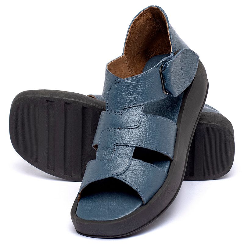 Laranja_Lima_Shoes_Sapatos_Femininos__-Sandalia---Boho-Salto-de-4-cm-em-Couro-Azul---Codigo---3915_2