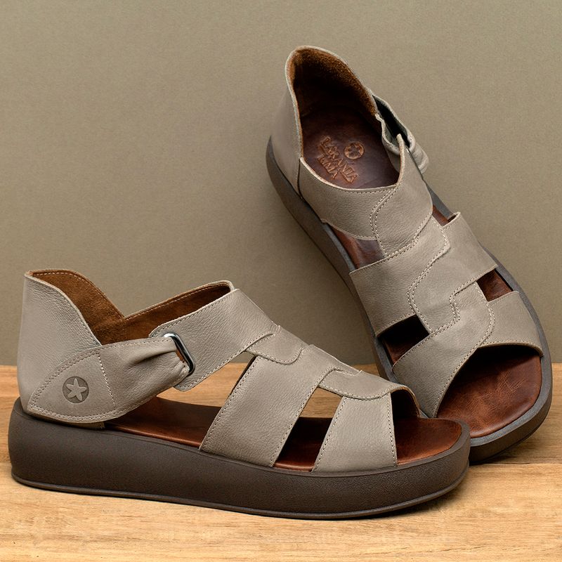 Laranja_Lima_Shoes_Sapatos_Femininos__-Sandalia---Boho-Salto-de-4-cm-em-Couro-Cinza---Codigo---3915_4