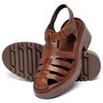 Laranja_Lima_Shoes_Sapatos_Femininos__-Sandalia---Boho-Salto-de-5-cm-em-Couro-Marrom---Codigo---153060_2