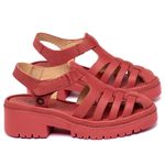 Laranja_Lima_Shoes_Sapatos_Femininos__-Sandalia---Boho-Salto-de-5-cm-em-Couro-Vermelho---Codigo---153060_1