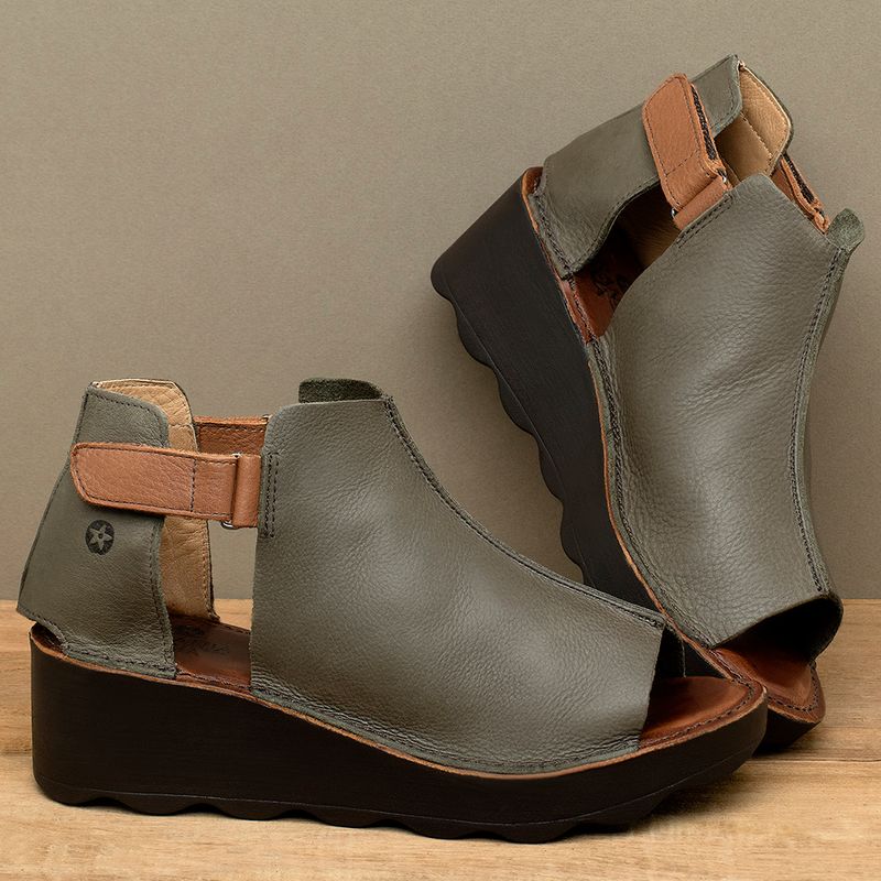 Laranja_Lima_Shoes_Sapatos_Femininos__-Anabela---Flatform-Salto-de-5-cm-em-Couro-Musgo---Codigo---156032_3