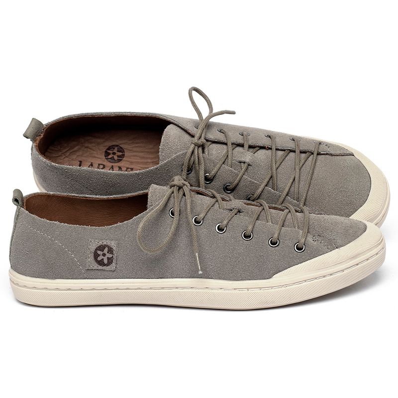 Laranja_Lima_Shoes_Sapatos_Femininos__-Tenis---Cano-Baixo-em-Couro-Cinza---Codigo---156075_1