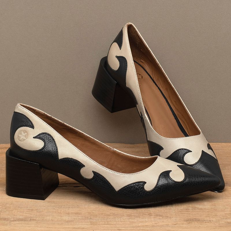 Laranja_Lima_Shoes_Sapatos_Femininos__-Scarpin---Bico-Fino-Salto-de-5-cm-em--Bicolor---Codigo---3838_3