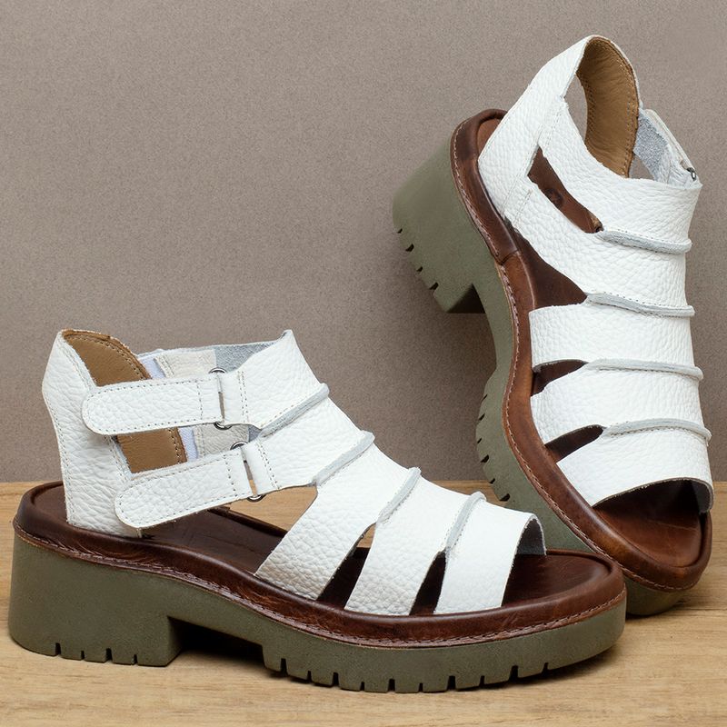Laranja_Lima_Shoes_Sapatos_Femininos__-Sandalia---Boho-Salto-de-5-cm-em-Couro-Off-White---Codigo---153013_3
