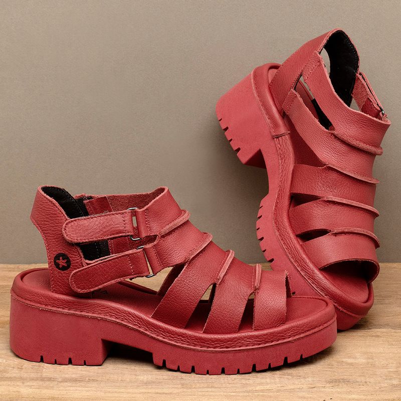 Laranja_Lima_Shoes_Sapatos_Femininos__-Sandalia---Boho-Salto-de-5-cm-em-Couro-Vermelho---Codigo---153013_3