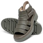 Laranja_Lima_Shoes_Sapatos_Femininos__-Sandalia---Boho-Salto-de-5-cm-em-Couro-Musgo---Codigo---153013_2
