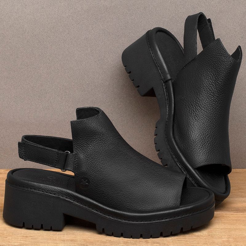 Laranja_Lima_Shoes_Sapatos_Femininos__-Sandalia---Boho-Salto-de-5-cm-em-Couro-Preto---Codigo---153034_3