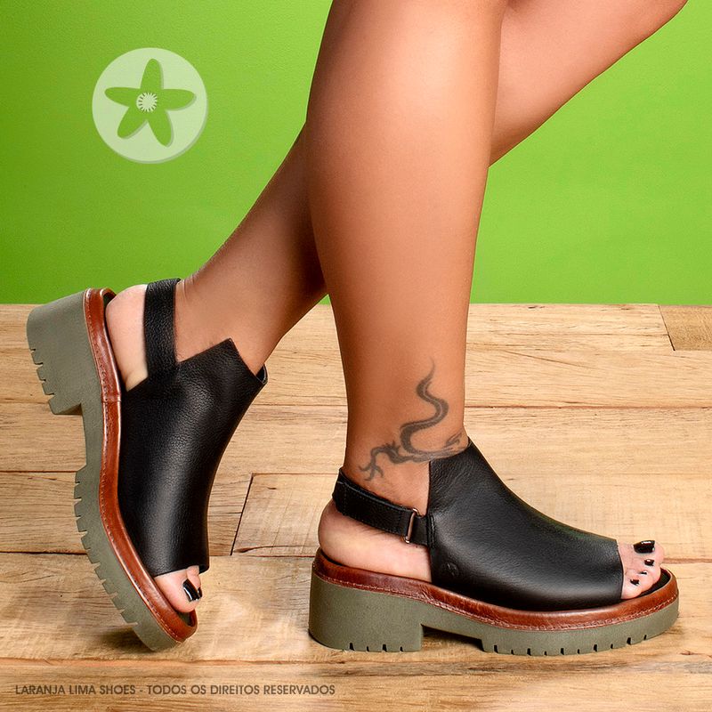 Laranja_Lima_Shoes_Sapatos_Femininos__-Sandalia---Boho-Salto-de-5-cm-em-Couro-Preto---Codigo---153034_8