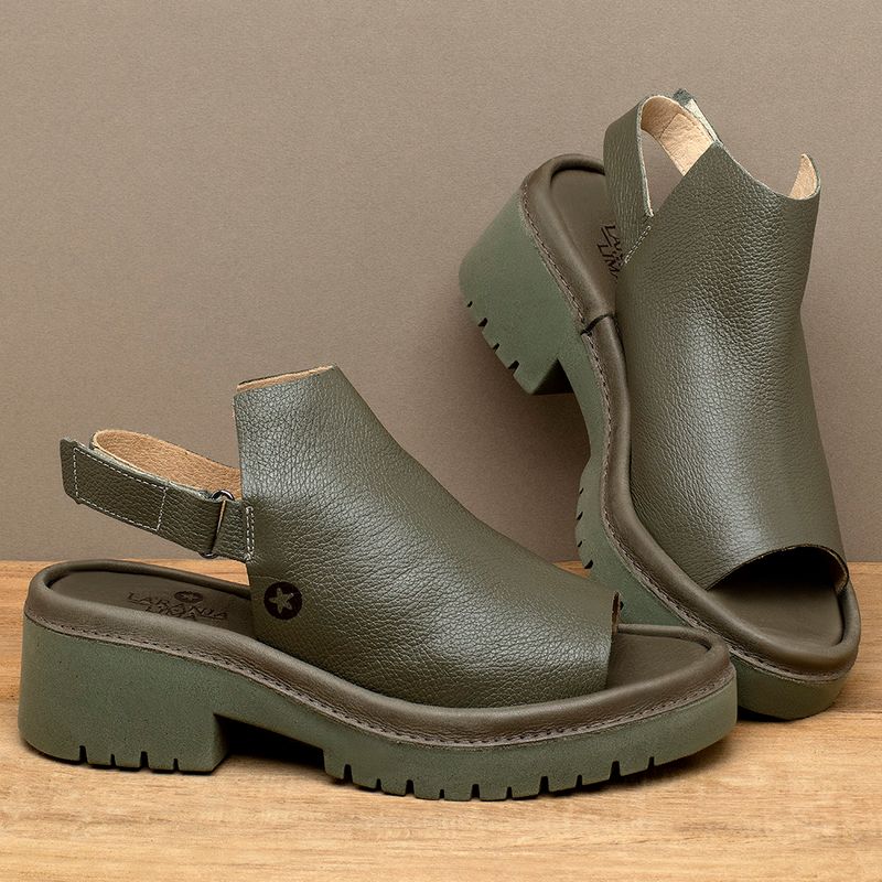 Laranja_Lima_Shoes_Sapatos_Femininos__-Sandalia---Boho-Salto-de-5-cm-em-Couro-Musgo---Codigo---153034_3