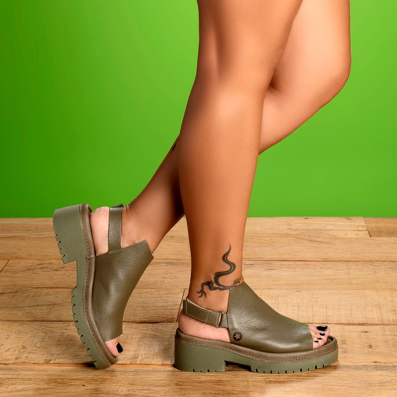 Laranja_Lima_Shoes_Sapatos_Femininos__-Sandalia---Boho-Salto-de-5-cm-em-Couro-Musgo---Codigo---153034_8