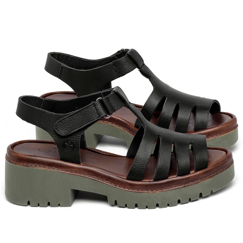 Laranja_Lima_Shoes_Sapatos_Femininos__-Sandalia---Boho-Salto-de-5-cm-em-Couro-Preto---Codigo---153064_1