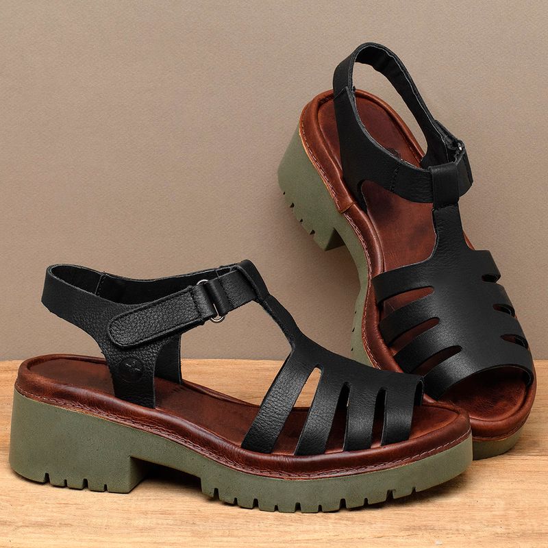 Laranja_Lima_Shoes_Sapatos_Femininos__-Sandalia---Boho-Salto-de-5-cm-em-Couro-Preto---Codigo---153064_3