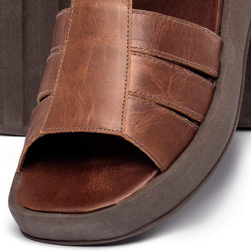 Laranja_Lima_Shoes_Sapatos_Femininos__-Sandalia---Boho-Salto-de-1-cm-em-Couro-Marrom---Codigo---3918_6