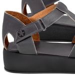 Laranja_Lima_Shoes_Sapatos_Femininos__-Sandalia---Boho-Salto-de-1-cm-em-Couro-Cinza---Codigo---3918_5