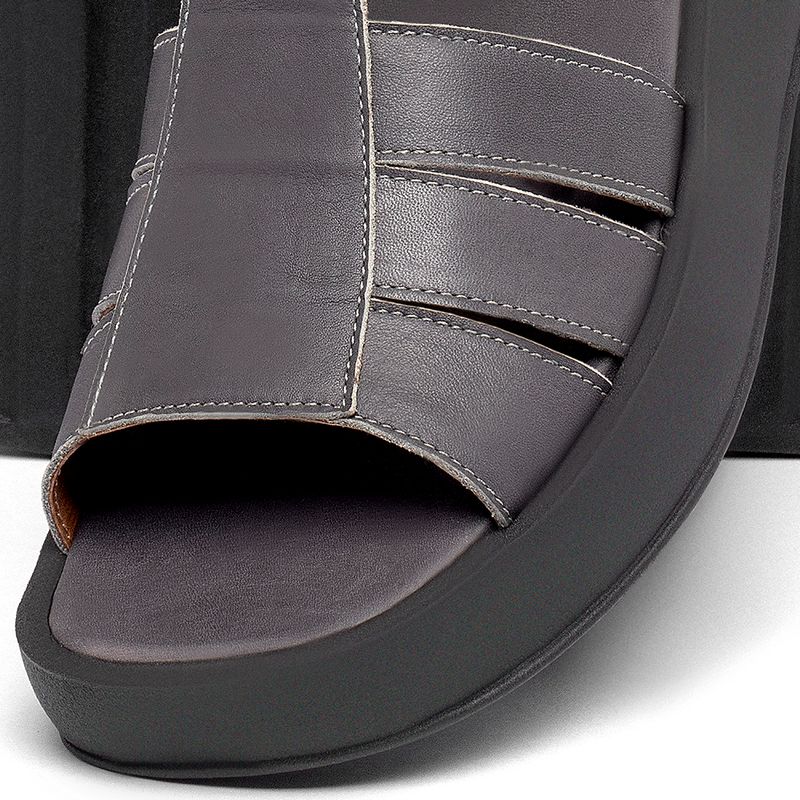 Laranja_Lima_Shoes_Sapatos_Femininos__-Sandalia---Boho-Salto-de-1-cm-em-Couro-Cinza---Codigo---3918_6