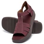 Laranja_Lima_Shoes_Sapatos_Femininos__-Sandalia---Boho-Salto-de-1-cm-em-Couro-Vinho---Codigo---3918_2