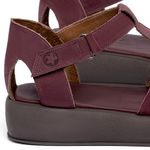 Laranja_Lima_Shoes_Sapatos_Femininos__-Sandalia---Boho-Salto-de-1-cm-em-Couro-Vinho---Codigo---3918_5