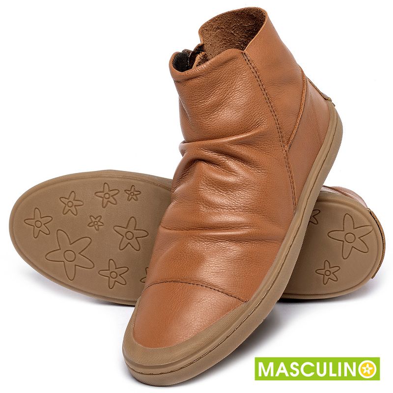 Laranja_Lima_Shoes_Sapatos_Masculinos__-Tenis-Masculino---Cano-Alto-em-Couro-Laranja---Codigo---141197_2
