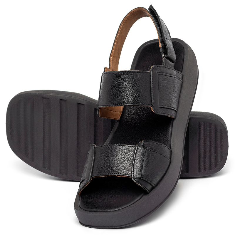 Laranja_Lima_Shoes_Sapatos_Femininos__-Sandalia---Boho-Salto-de-4-cm-em-Couro-Preto---Codigo---3916_2