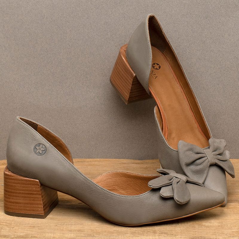Laranja_Lima_Shoes_Sapatos_Femininos__-Scarpin---Bico-Fino-Salto-de-5-cm-em-Couro-Cinza---Codigo---3942_3
