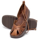 Laranja_Lima_Shoes_Sapatos_Femininos__-Sandalia---Boho-Salto-de-4-cm-em-Couro-Marrom---Codigo---3972_2