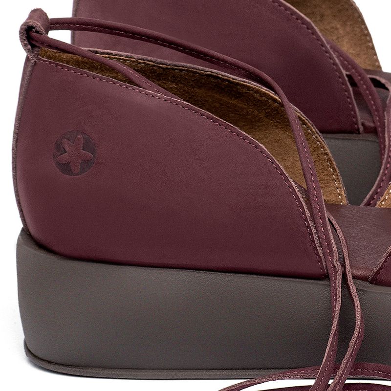 Laranja_Lima_Shoes_Sapatos_Femininos__-Sandalia---Boho-Salto-de-4-cm-em-Couro-Vinho---Codigo---3972_5