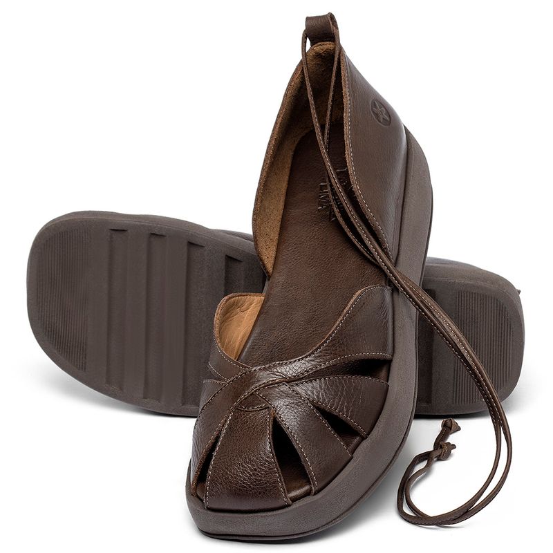 Laranja_Lima_Shoes_Sapatos_Femininos__-Sandalia---Boho-Salto-de-4-cm-em-Couro-Cafe---Codigo---3972_2