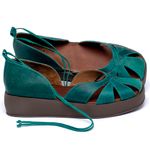 Laranja_Lima_Shoes_Sapatos_Femininos__-Sandalia---Boho-Salto-de-4-cm-em-Couro-Verde---Codigo---3972_1