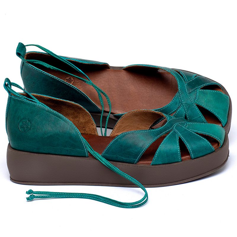 Laranja_Lima_Shoes_Sapatos_Femininos__-Sandalia---Boho-Salto-de-4-cm-em-Couro-Verde---Codigo---3972_1