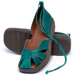 Laranja_Lima_Shoes_Sapatos_Femininos__-Sandalia---Boho-Salto-de-4-cm-em-Couro-Verde---Codigo---3972_2