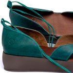 Laranja_Lima_Shoes_Sapatos_Femininos__-Sandalia---Boho-Salto-de-4-cm-em-Couro-Verde---Codigo---3972_5