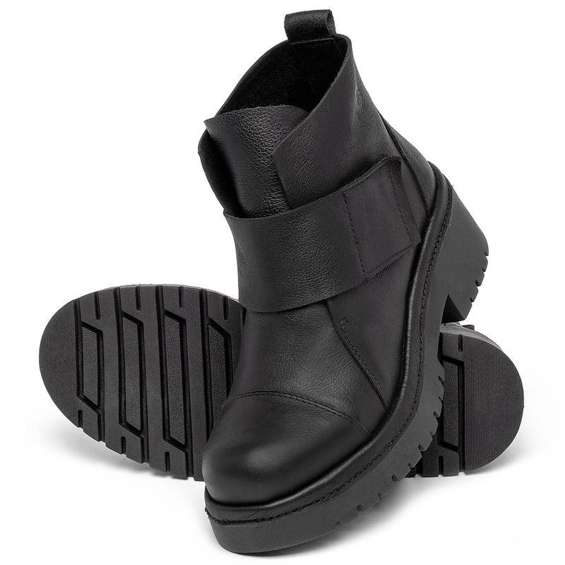 Laranja_Lima_Shoes_Sapatos_Femininos__-Bota---Cano-Curto-Salto-de-4-cm-em-Couro-Preto---Codigo---153026_2