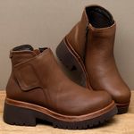 Laranja_Lima_Shoes_Sapatos_Femininos__-Bota---Cano-Curto-Salto-de-4-cm-em-Couro-Marrom---Codigo---153055_3