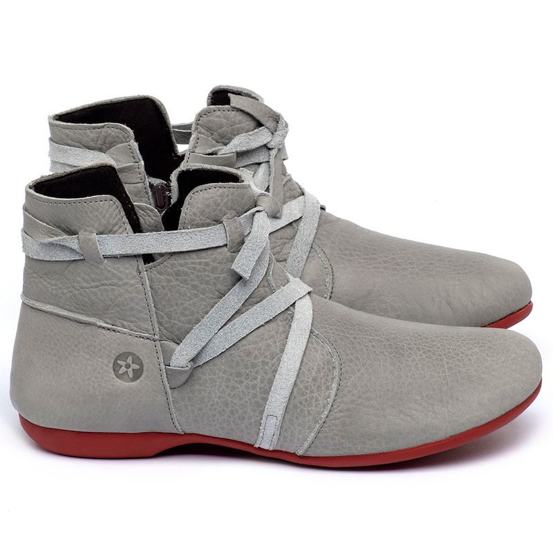 Laranja_Lima_Shoes_Sapatos_Femininos__-Flat---Boot-em-Couro-Cinza---Codigo---148022_1