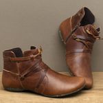 Laranja_Lima_Shoes_Sapatos_Femininos__-Flat---Boot-em-Couro-Marrom---Codigo---148022_3