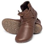 Laranja_Lima_Shoes_Sapatos_Femininos__-Flat---Boot-em-Couro-Marrom---Codigo---148022_2