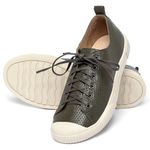 Laranja_Lima_Shoes_Sapatos_Femininos__-Tenis---Cano-Baixo-em-Couro-Musgo---Codigo---148071_2