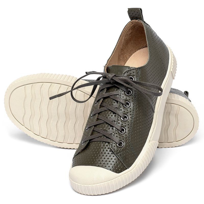 Laranja_Lima_Shoes_Sapatos_Femininos__-Tenis---Cano-Baixo-em-Couro-Musgo---Codigo---148071_2