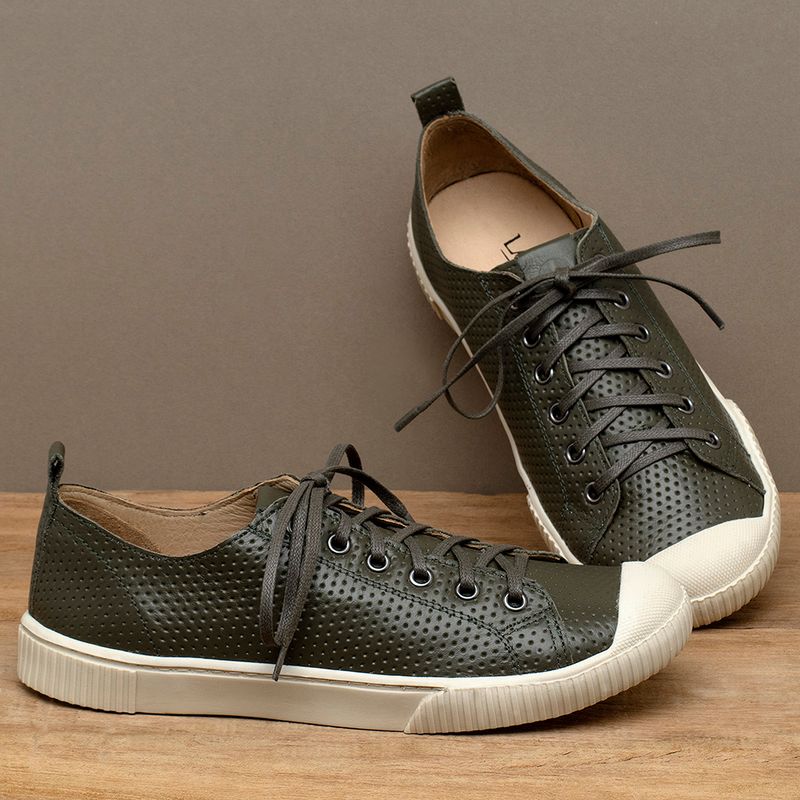 Laranja_Lima_Shoes_Sapatos_Femininos__-Tenis---Cano-Baixo-em-Couro-Musgo---Codigo---148071_3