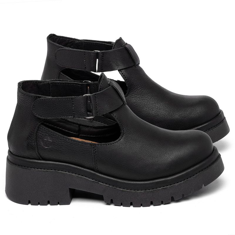 Laranja_Lima_Shoes_Sapatos_Femininos__-Bota---Cano-Curto-Salto-de-4-cm-em-Couro-Preto---Codigo---153083_1