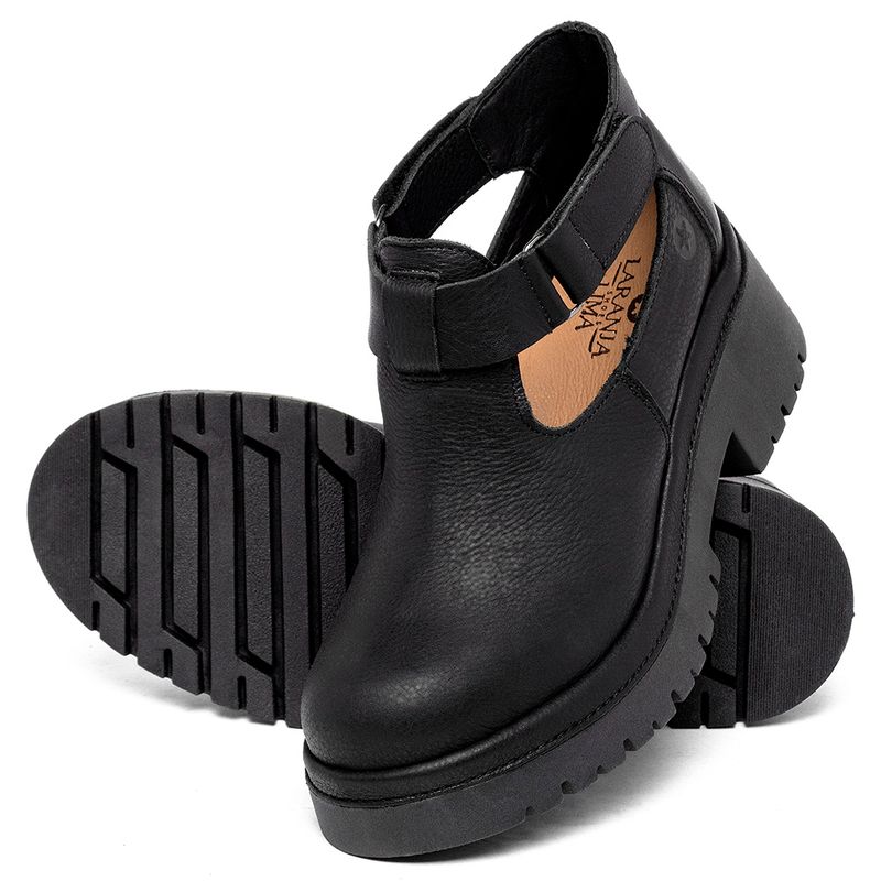 Laranja_Lima_Shoes_Sapatos_Femininos__-Bota---Cano-Curto-Salto-de-4-cm-em-Couro-Preto---Codigo---153083_2