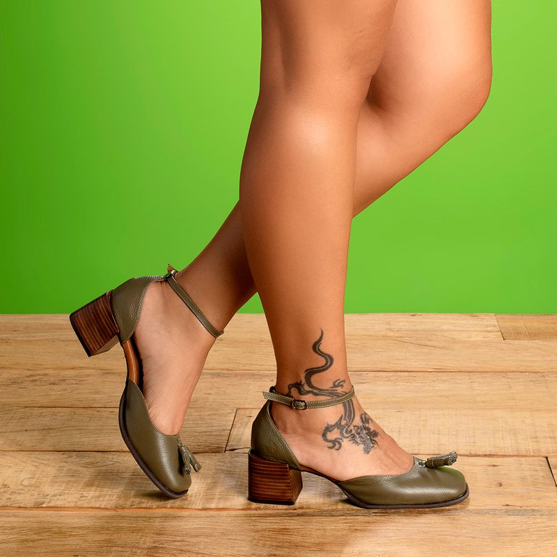 Laranja_Lima_Shoes_Sapatos_Femininos__-Scarpin---Bico-Quadrado-Salto-de-5-cm-em-Couro-Musgo---Codigo---157039_8