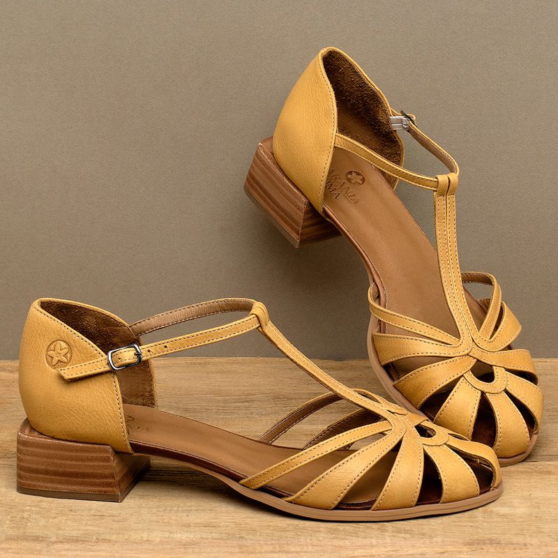 Laranja_Lima_Shoes_Sapatos_Femininos__-Sandalia---Laranja-Lima-Shoes-Classic-Salto-de-Quadrado-em-Couro-Amarelo---Codigo---3930_3