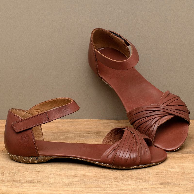 Laranja_Lima_Shoes_Sapatos_Femininos__-Sandalia-Rasteira---Flat-em-Couro-Terracota---Codigo---148028_3