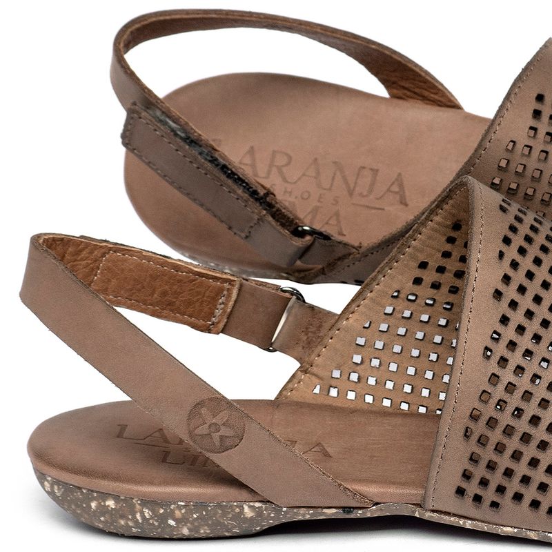 Laranja_Lima_Shoes_Sapatos_Femininos__-Sandalia-Rasteira---Flat-em-Couro-Marrom---Codigo---148090_5